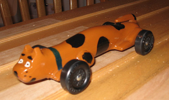 Pinewood Derby Template Shark