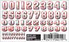 Beveled Numbers