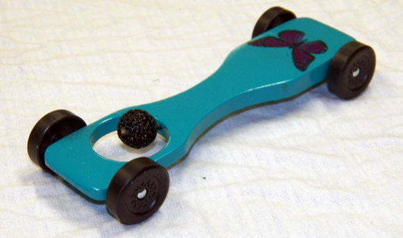 Aerodynamic Pinewood Derby Car – Adventures in Problemism