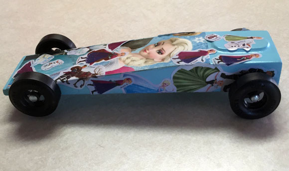 Aerodynamic Pinewood Derby Car – Adventures in Problemism