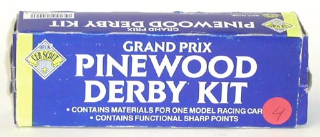 NEW Boy Scouts Official Grand Prix Pinewood Derby Racing Car Kit in Sealed  Box