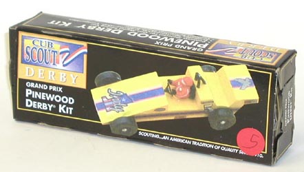 Cub Scout Derby Grand Prix Pinewood Derby Kit New in box