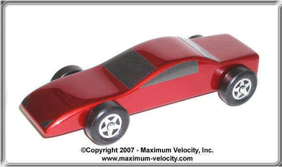 DIY Pinewood Derby Car Kit - Makes 6