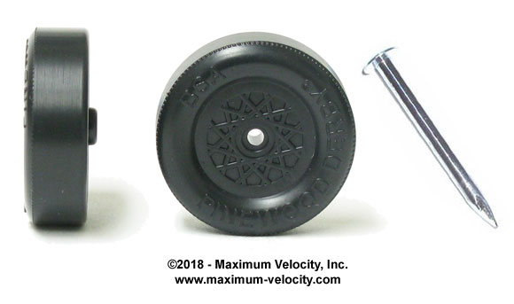Maximum Velocity Pinewood Car Kit | Includes BSA Speed Wheels, Speed Axles,  Graphite & Steel Weight | Funny Car Derby Car Kit