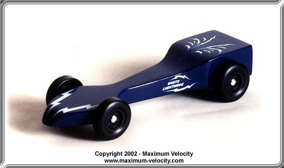 Official Pinewood Derby Car Kit - Includes Wood Block, Wheels, and