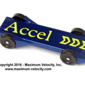 Pinewood Derby Accel Fenders