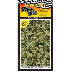 Camouflage Body Skin-Pinewood Derby