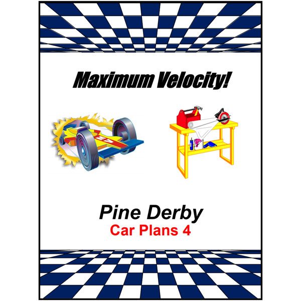 Sports Car Pinewood Derby Kit