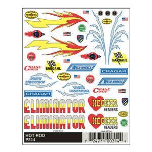 Zapper! Pinewood Derby Sticker Decal