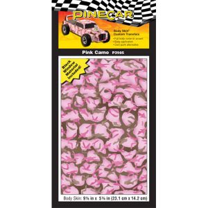 Pink Camo Body Skin-Pinewood Derby