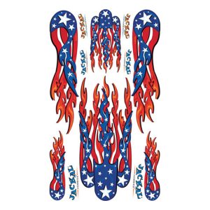 Patriot Sticker Pinewood Derby Decal