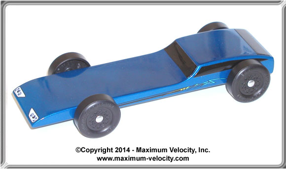 Maximum Velocity! Derby Car Kits | Bulk Pack (12) | Pine Block Wedge Shaped  Kits Includes Wheels & Axles | Pinewood Car Kits