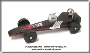 Pinewood Derby NitroRail Car