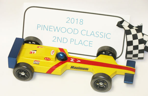 pinewood derby winner 2018