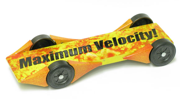 pinewood derby accel fenders