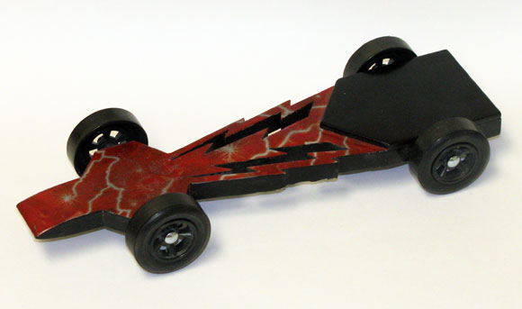 pinewood derby car for Tim