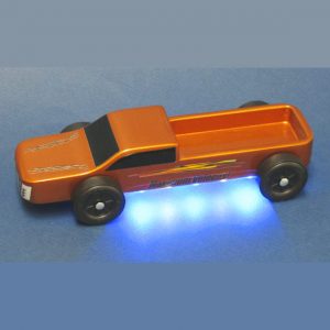 pinewood derby underglow lights