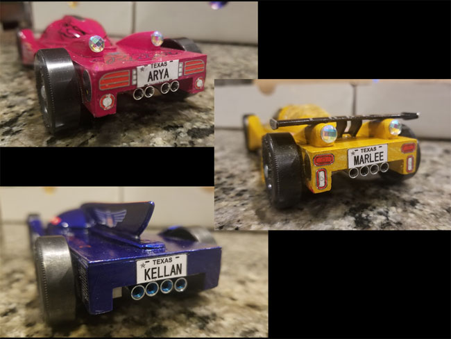 pinewood derby exotic cars