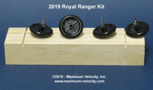 2019 Royal Ranger Pinewood Derby Kit